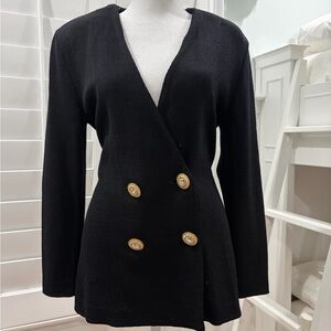 St. John Black Sweater